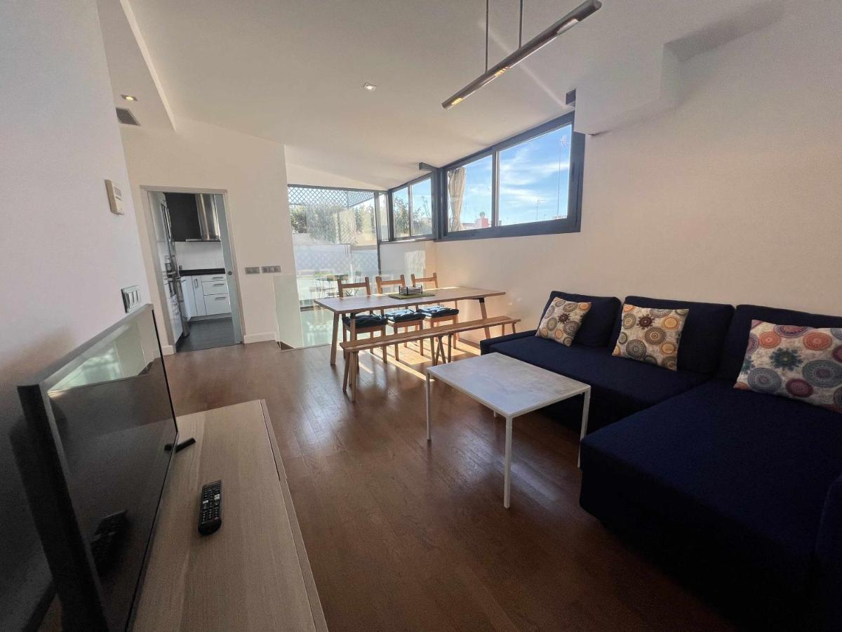 Atico San Bernardo Terraza Y Parking Incluido Apartment Seville Exterior photo